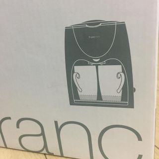 フランフラン(Francfranc)のフランフラン  Francfranc コーヒーメーカー  新品未使用(コーヒーメーカー)