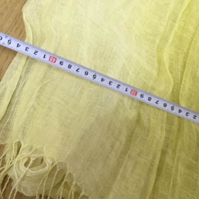 NOLLEY'S(ノーリーズ)の黄緑 黄色 白 グラデーション ストール レディースのファッション小物(ストール/パシュミナ)の商品写真
