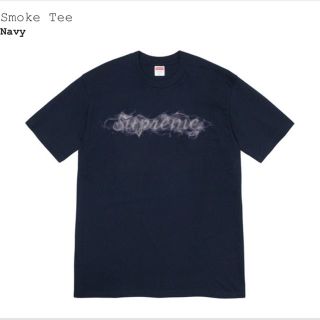 シュプリーム(Supreme)の【S】supreme Smoke Tee NAVY(Tシャツ/カットソー(半袖/袖なし))