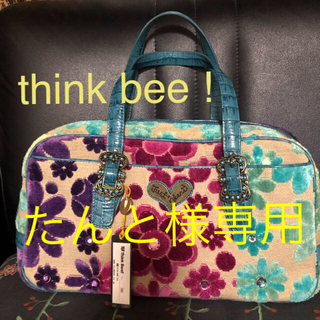 シンクビー(Think Bee!)のシンクビー  お花 バック(ハンドバッグ)