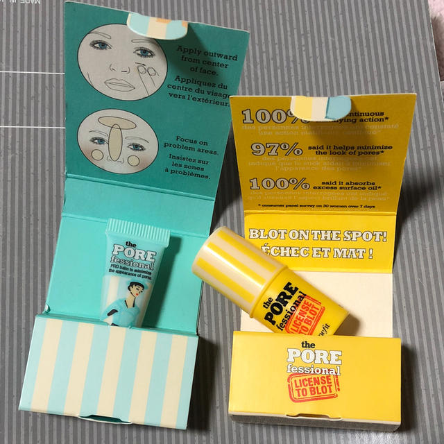 Benefit(ベネフィット)の【専用】benefit ミニサイズセット 化粧下地 パック コスメ/美容のベースメイク/化粧品(化粧下地)の商品写真