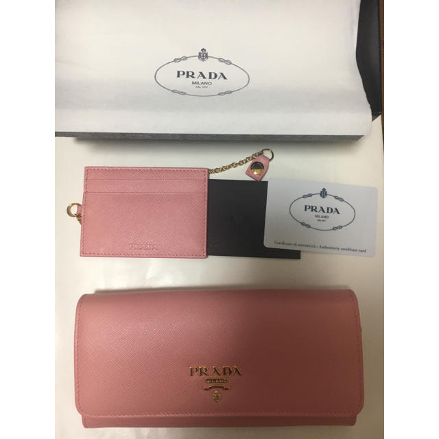 PRADA - プラダ 財布 サフィアーノ 新品の通販 by ゆきうさぎ's shop｜プラダならラクマ