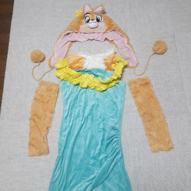 Disney(ディズニー)の【美品】Disneyコスプレ☆クラリス エンタメ/ホビーのコスプレ(衣装一式)の商品写真