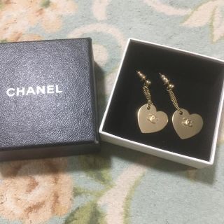 シャネル(CHANEL)のCHANEL シャネル ヴィンテージピアス ハート(ピアス)