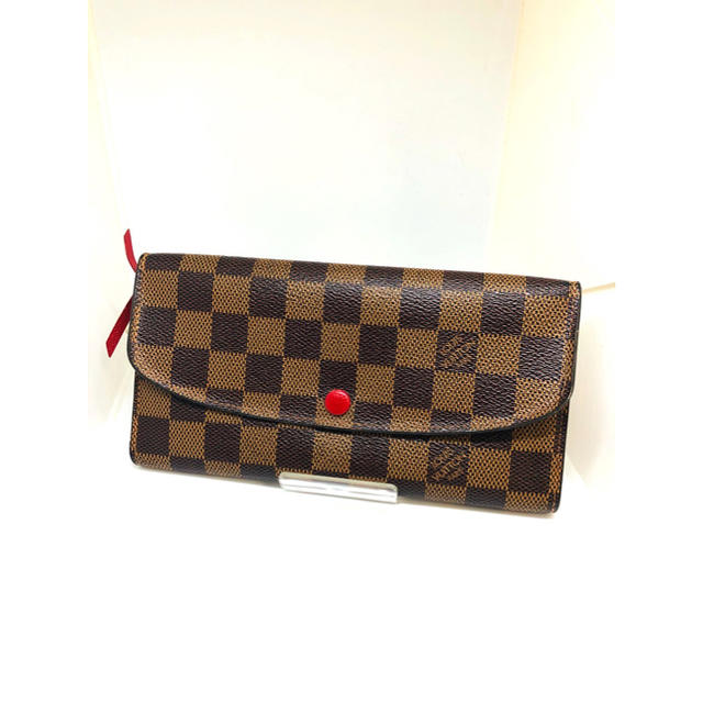 LOUIS VUITTON - LouisVuitton/ルイヴィトン ダミエ エミリー長財布 美品 正規品の通販 by J's shop｜ルイヴィトンならラクマ