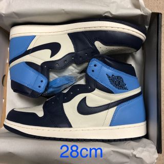 ナイキ(NIKE)のNIKE AIR JORDAN1   ナイキ エアジョーダン1   28センチ(スニーカー)