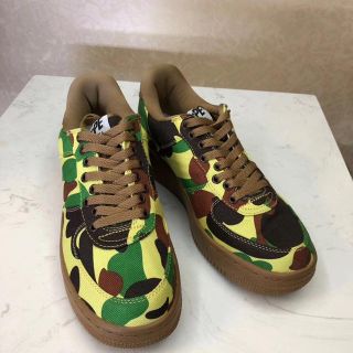 A BATHING APE - 未着用 ️正規A BATHING APE 迷彩柄スニーカー 26.5の通販｜ラクマ