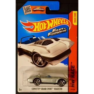 シボレー(Chevrolet)のホットウィール corvette grand sport roadster(ミニカー)