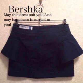 ベルシュカ(Bershka)のベルシュカペプラムデニムミニスカート★(ミニスカート)