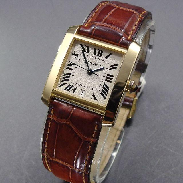 Cartier - 美品 カルティエ タンク フランセーズ メンズ LM 18K 金無垢の通販 by yoshi shop｜カルティエならラクマ