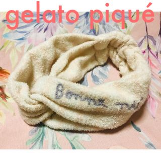 ジェラートピケ(gelato pique)のジェラートピケ gelato piqué ヘアバンド ピンク(ヘアバンド)