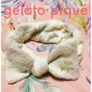 ジェラートピケ(gelato pique)のジェラートピケ gelato piqué ヘアバンド (ミント・グレー)(ヘアバンド)