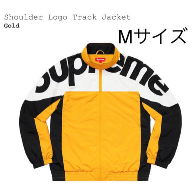 Supreme Shoulder Logo TrackJacket gold M