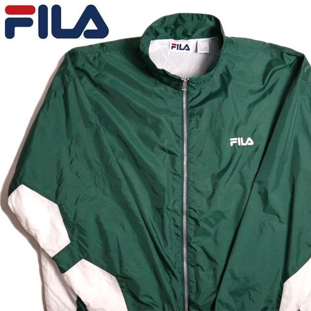 FILA(フィラ)の【USA 古着】90s FILA(フィラ) ナイロン ジャケット メンズのジャケット/アウター(ナイロンジャケット)の商品写真