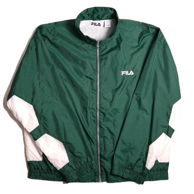 【USA 】90s FILA(フィラ) ナイロン ジャケット