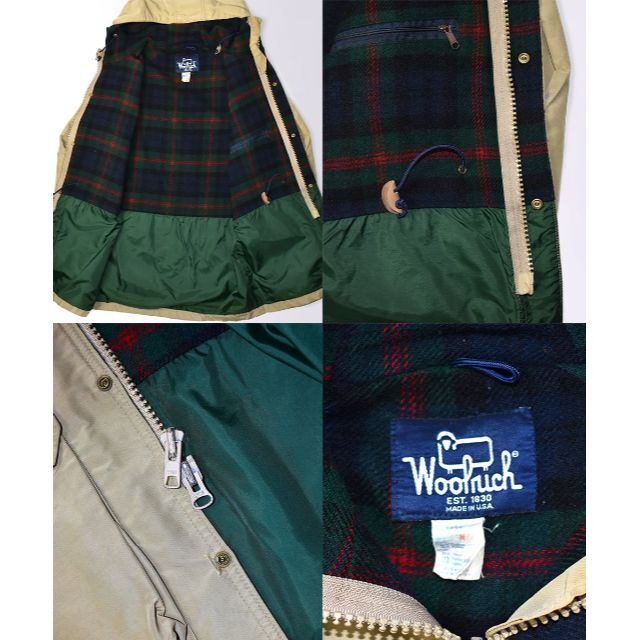 WOOLRICH - 【MADE IN USA】80's WOOLRICH マウンテンパーカーの WOOLRICH - 【MADE IN USA】80's WOOLRICH マウンテンパーカーの