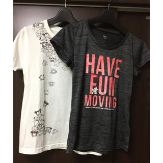 ディズニー(Disney)のディズニーTシャツ 2枚(Tシャツ(半袖/袖なし))
