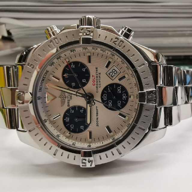 BREITLING - 中古　ブライトリング　クロノコルト　A73380　の通販 by bbc76 shop｜ブライトリングならラクマ