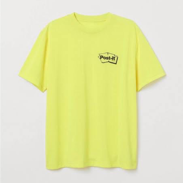 H&M(エイチアンドエム)のポストイット Tシャツ メンズのトップス(Tシャツ/カットソー(半袖/袖なし))の商品写真