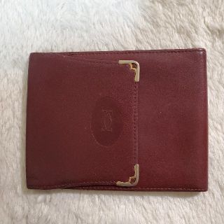 カルティエ(Cartier)の◎カルティエ◎折り財布 お札入れ カード入れ◎男女兼用◎中古品◎(折り財布)