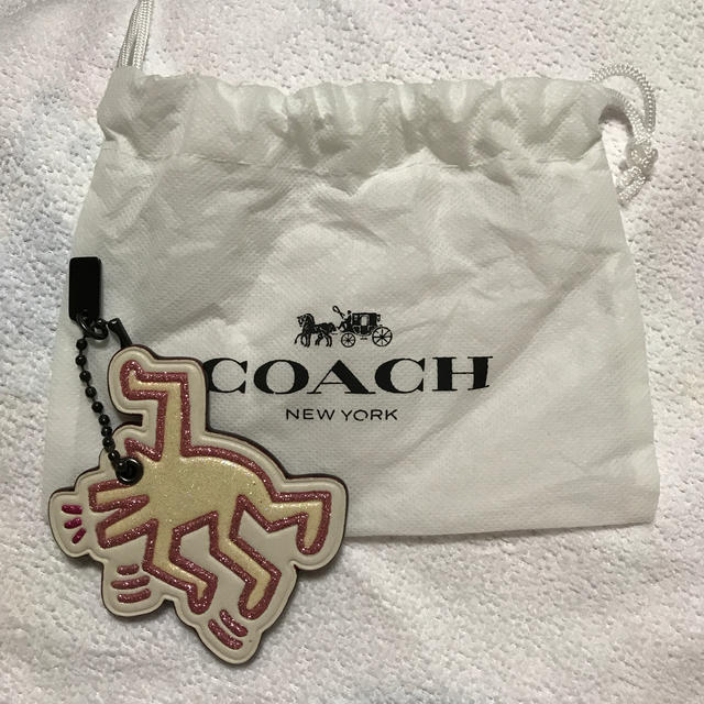 COACH(コーチ)のmizukii様専用  COACH×Keith Haring キーホルダー レディースのファッション小物(キーホルダー)の商品写真