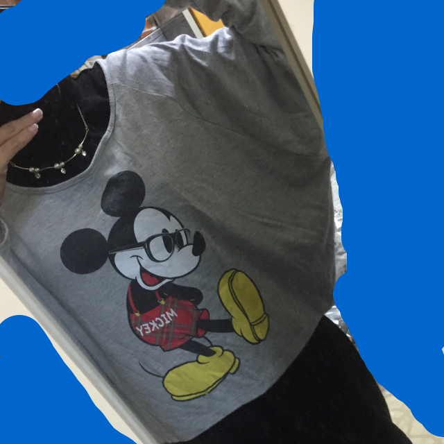 Disney(ディズニー)のミッキードルマントップス レディースのトップス(Tシャツ(長袖/七分))の商品写真