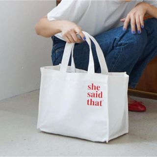 正規品 shesaidthat トートバッグ