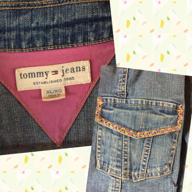 TOMMY(トミー)のTommy JEANS ジャケット レディースのジャケット/アウター(Gジャン/デニムジャケット)の商品写真