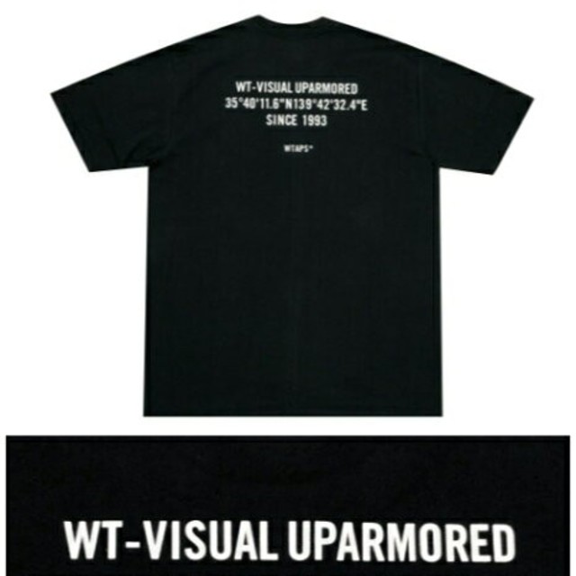 W)taps(ダブルタップス)のWTAPS ダブルタップス19SS 黒 (L)AXE TEE  T メンズのトップス(Tシャツ/カットソー(半袖/袖なし))の商品写真