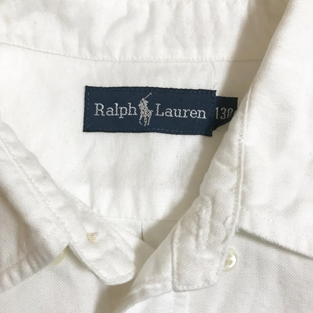 POLO RALPH LAUREN(ポロラルフローレン)のラルフローレン ブラウス ワイシャツ ボタンダウン キッズ/ベビー/マタニティのキッズ服男の子用(90cm~)(ブラウス)の商品写真