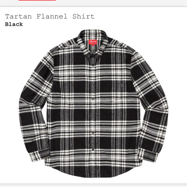 Supreme  Tartan Flannel Shirt
