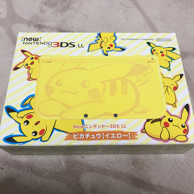 レトロマッチラベル 北欧デザイン 鳥 new3dsll ピカチュウ イエロー 新品未使用 未開封 メーカー生産終了 