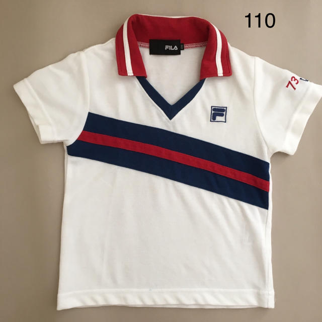 FILA(フィラ)のFILA 110   ポロシャツ Tシャツ スポーツ キッズ/ベビー/マタニティのキッズ服男の子用(90cm~)(Tシャツ/カットソー)の商品写真