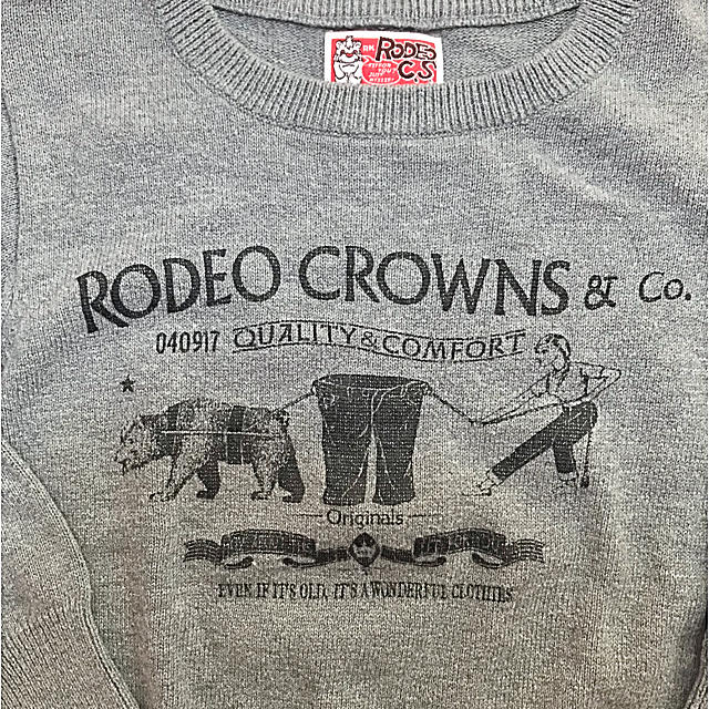 RODEO CROWNS(ロデオクラウンズ)のRODEO CROWNS☆ コットンセーター キッズ/ベビー/マタニティのキッズ服男の子用(90cm~)(ニット)の商品写真