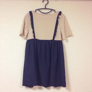 ノミネ(Nomine)のnomine♡田中里奈ちゃんコラボワンピ(ミニワンピース)