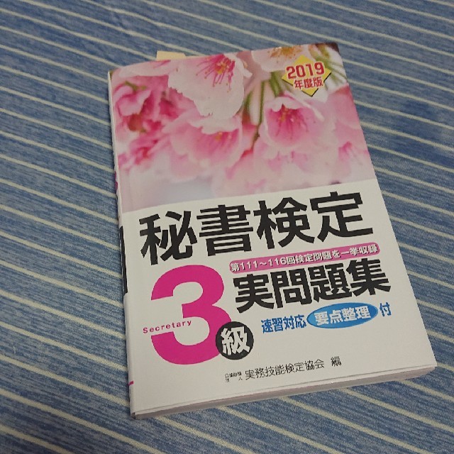 秘書検定　実問題集3級　2019年度版 エンタメ/ホビーの本(ビジネス/経済)の商品写真