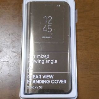 ギャラクシー(Galaxy)の 新品未使用 、GALAXY S8 、純正ケース、ゴールド、Galaxy s8(Androidケース)