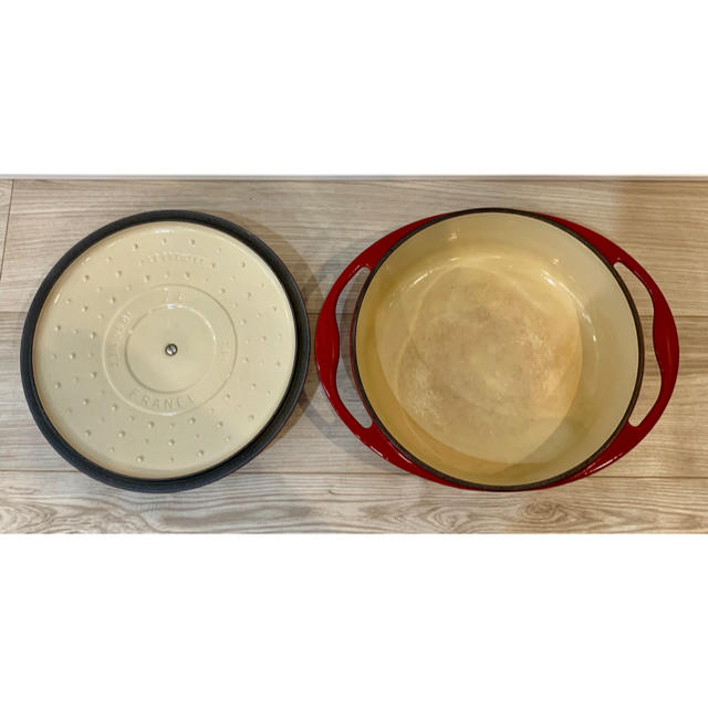 ル・クルーゼ センセーションライン 24cm レッド | neper.edu.ec