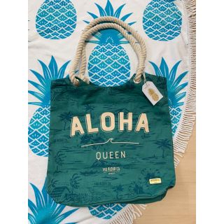 ホールフーズ エコバッグ ビンテージ柄 ALOHA QUEEN(エコバッグ)