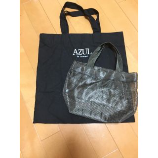 アズールバイマウジー(AZUL by moussy)のトートバッグ ノベルティ バッグ ショッパー マウジー アズールバイマウジー(ショップ袋)