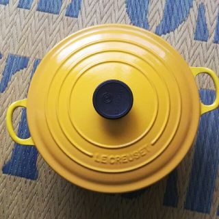 ルクルーゼ(LE CREUSET)のルクルーゼ ココットロンド24センチ 中古(鍋/フライパン)