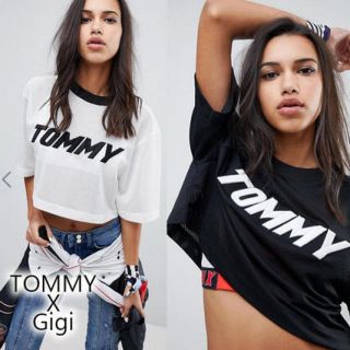 トミーヒルフィガー(TOMMY HILFIGER)のkja様専用TOMMY HILFIGER♡メッシュクロップド丈 Tシャツ(Tシャツ(半袖/袖なし))