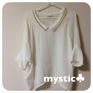 ミスティック(mystic)のmystic♣︎トップス(シャツ/ブラウス(長袖/七分))