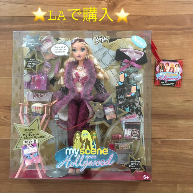 Barbie(バービー)のバービー人形 アメリカ ロサンゼルス ハリウッド エンタメ/ホビーのおもちゃ/ぬいぐるみ(ぬいぐるみ)の商品写真