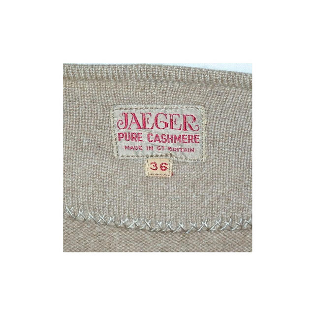 ニット/セーター　▪️40's【JAEGER】CASHMERE　KNIT