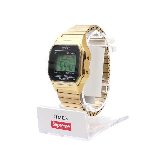 Supreme(シュプリーム)のSupreme timex gold 時計 金 ゴールド メンズの時計(腕時計(デジタル))の商品写真