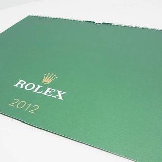 ロレックス(ROLEX)の非売品★ROLEX ロレックス 2012年 壁掛 カレンダー ★新品激レア(その他)