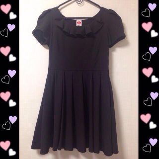 ティティアンドコー(titty&co)の♡titty&co 黒ワンピ♡(ミニワンピース)