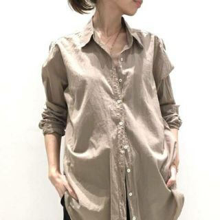 アパルトモンドゥーズィエムクラス(L'Appartement DEUXIEME CLASSE)の新品☆  XiRENA Cotton Poplin シャツ(シャツ/ブラウス(長袖/七分))