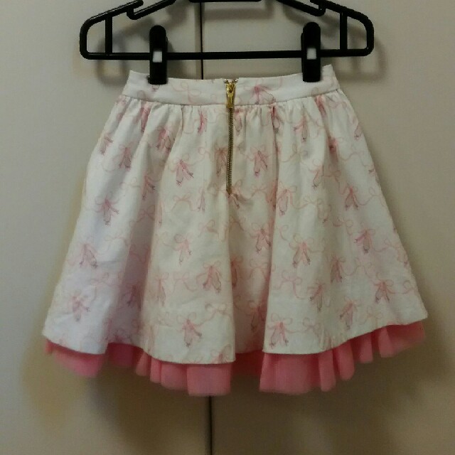 kate spade new york(ケイトスペードニューヨーク)のkate spade  122cm トウシューズ柄 キッズ/ベビー/マタニティのキッズ服女の子用(90cm~)(スカート)の商品写真